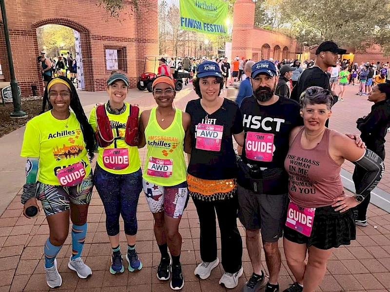 HSCT running team